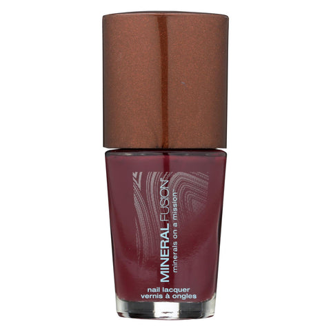 Mineral Fusion - Nail Polish - Rusty Rum - 0.33 Oz.