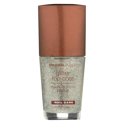 Mineral Fusion - Nail Polish - Glitter Top Coat - 0.33 Oz.