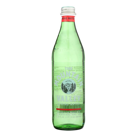 The Mountain Valley Natural Spring Water  - Case Of 12 - 16.9 Fz