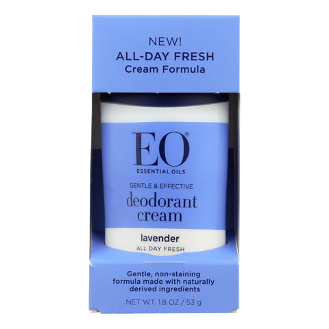 Eo Products - Deodorant Cream Lavender - 1 Each - 1.8 Oz