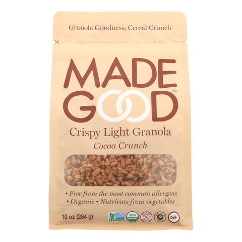 Made Good Crispy Light Granola Cereal - Case Of 8 - 10.0 Oz