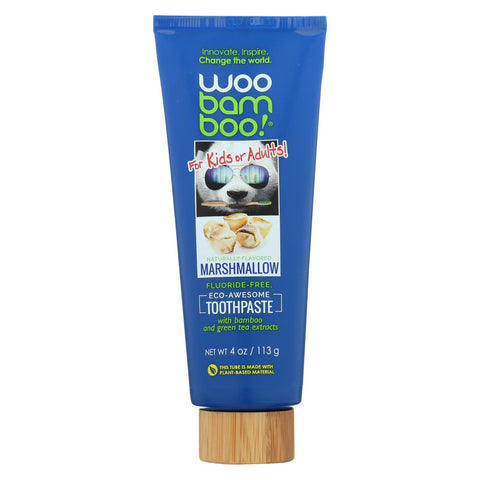 Woobamboo - Tthpste Marshmallow - 1 Each - 4 Oz