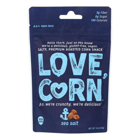 Love, Corn® Premium Crunchy Corn Snack - Case Of 12 - 4 Oz