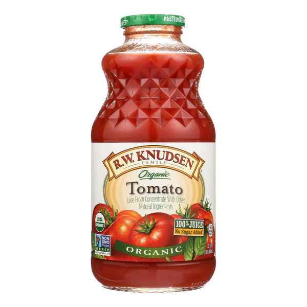 Rw Knudsen Organic Tomato Juice  - Case Of 6 - 32 Fz
