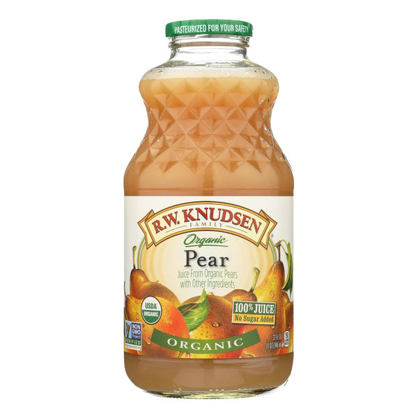 R.w. Knudsen Organic Juice, Pear - Case Of 6 - 32 Fz