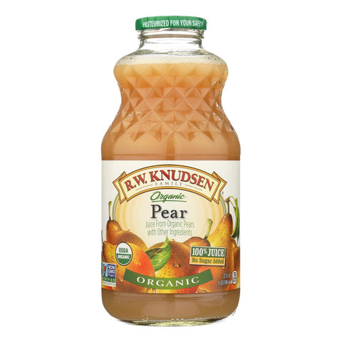 R.w. Knudsen Organic Juice, Pear - Case Of 6 - 32 Fz
