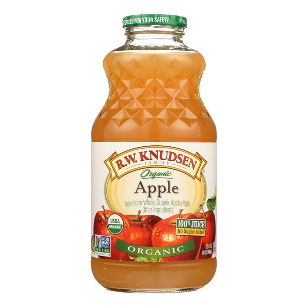 Rw Knudsen Organic Apple Juice  - Case Of 6 - 32 Fz