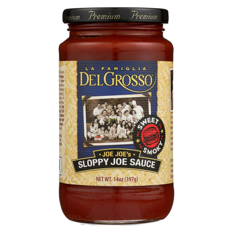 La Famiglia Delgrosso Joe Joe's Sloppy Joe Sauce  - Case Of 12 - 14 Oz