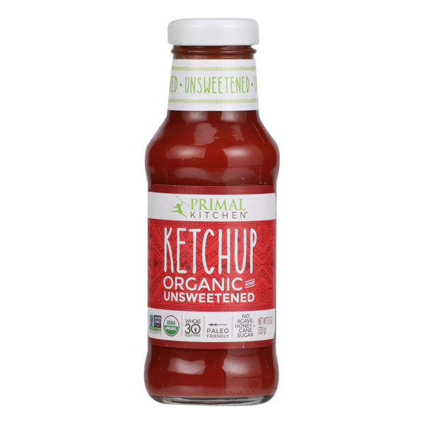 Primal Kitchen Organic And Unsweetened Ketchup - Case Of 12 - 11.3 Oz
