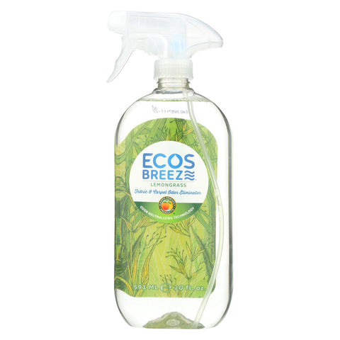 Ecos - Odor Eliminator - Lemongrass - Case Of 6 - 20 Fl Oz.