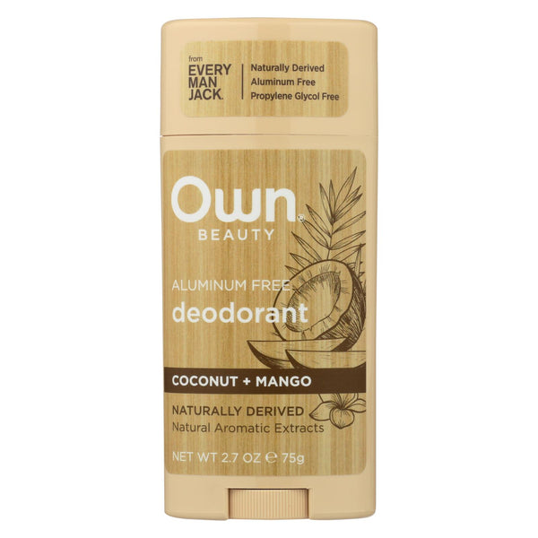 Own - Deodorant Coconut&mango - 1 Each - 2.7 Oz