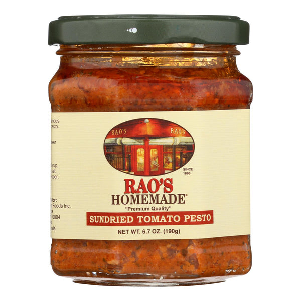 Rao's Specialty Food - Pesto Sun Dried Tomato - Case Of 6 - 6.7 Oz