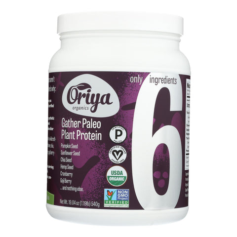 Oriya Organics - Protein Plnt Paleo - 19.04 Oz