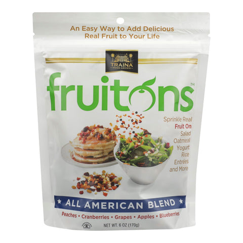 Traina - Fruitons All Amrcn Frtbln - Case Of 8 - 6 Oz