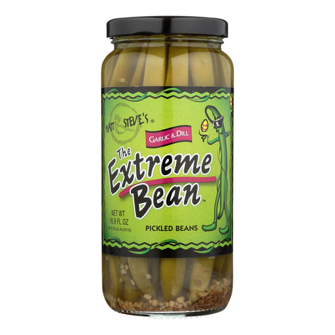 Matt & Steve's® Pickled Beans - Case Of 12 - 16.9 Fz