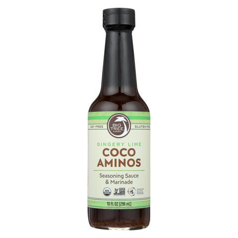Big Tree Farms - Coco Aminos Ginger Lime - Case Of 6 - 10 Fz