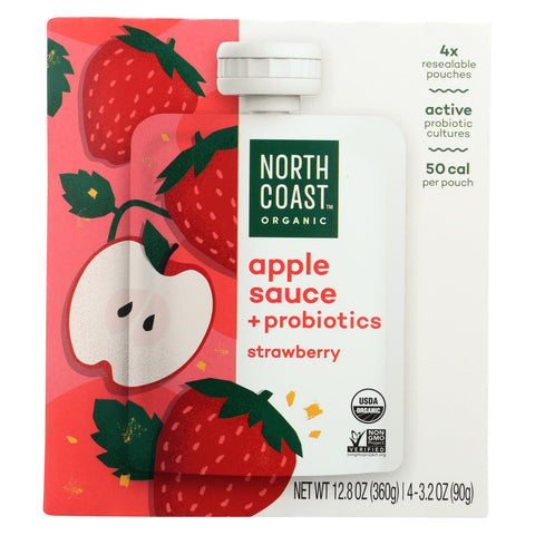 North Coast - Aplsce Probiotic Strawberry - Case Of 6 - 4-3.2 Oz