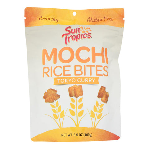 Sun Tropics® Tokyo Curry Mochi Rice Bites, Tokyo Curry - Case Of 12 - 3.50 Oz