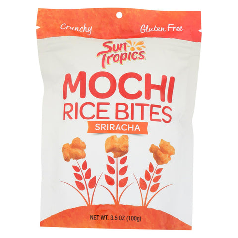 Sun Tropics® Mochi Rice Bites, Sriracha - Case Of 12 - 3.50 Oz
