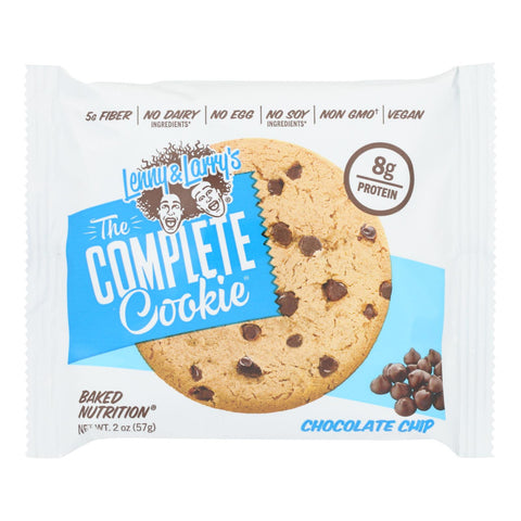Lenny & Larry's The Complete Cookie With Chocolate Chips  - Case Of 12 - 2 Oz
