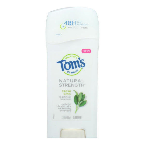 Tom's Of Maine - Deodorant Stk Ntrl Frsh Sage - Case Of 6 - 2.1 Oz