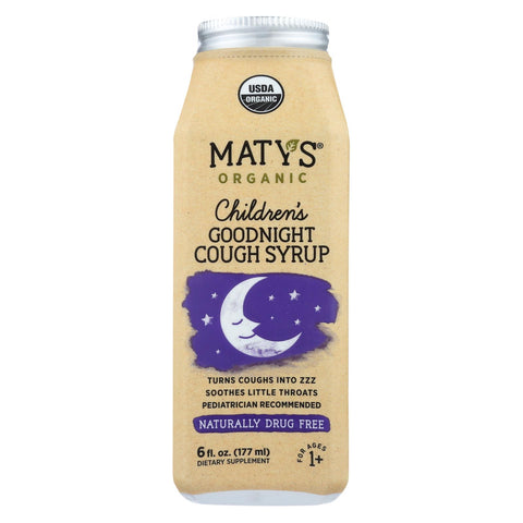 Maty's - Organic Children's Goodnight Cough Syrup - 6 Fl Oz.