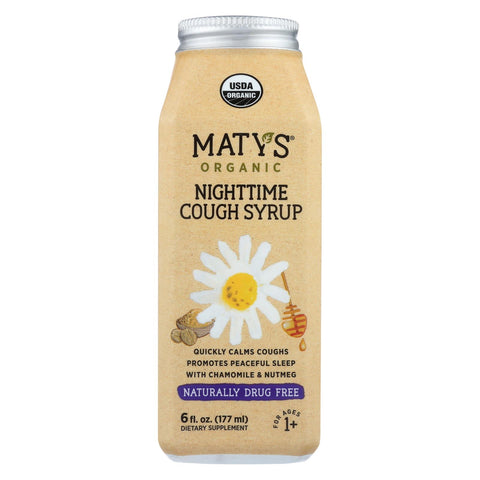 Maty's - Organic Nighttime Cough Syrup - 6 Fl Oz.