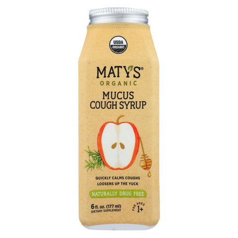 Maty's - Organic Mucus Cough Syrup - 6 Fl Oz.