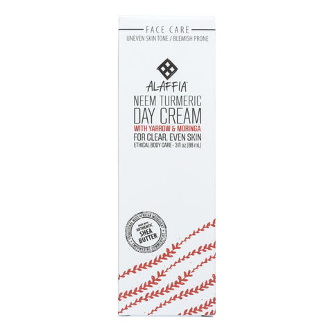 Alaffia - Day Cream Neem Turmeric - 1 Each - 3 Fz