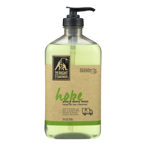 Right To Shower - Bath Wash Hpe Av Dewy Mos - 1 Each - 16 Fz