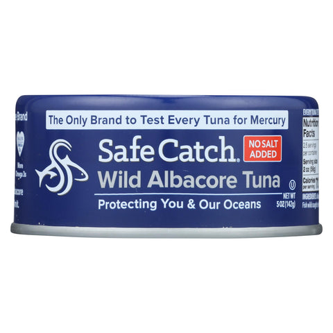Safe Catch Wild Albacora Tuna - Case Of 12 - 5 Oz