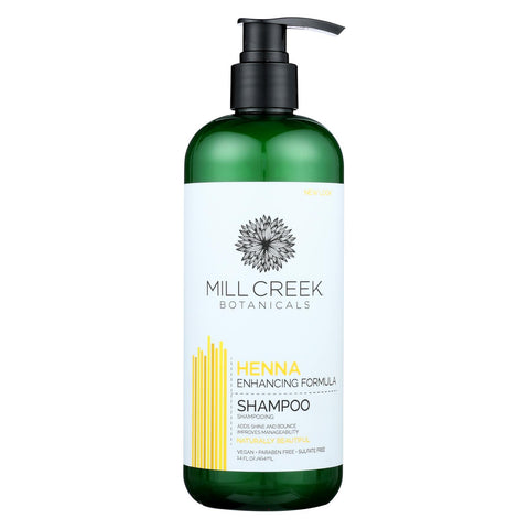 Mill Creek Botanicals Henna Shampoo  - 1 Each - 14 Fz