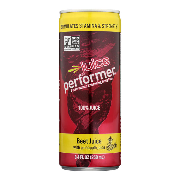 Juice Performer - Juice Beet & Pineapple Juice - Case Of 12 - 8.4 Oz