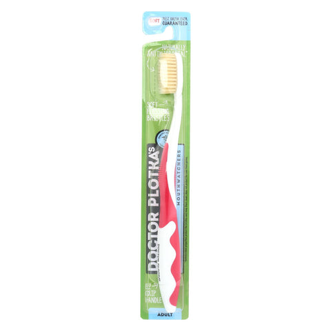 Mouth Watchers A-b Adult Red Toothbrush - 1 Each - Ct