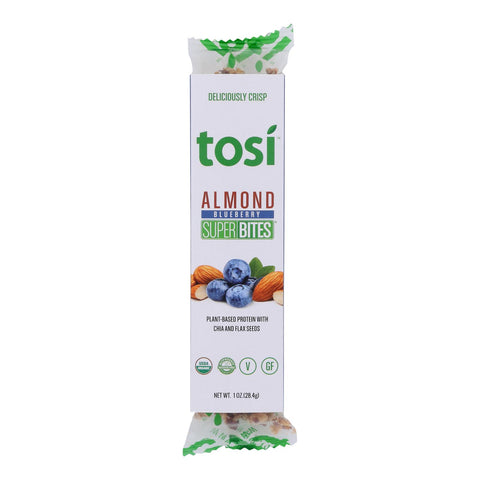 Tosi - Super Bites Blbry Almond - Case Of 12 - 1 Oz