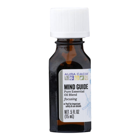 Aura Cacia - Ess Oil Mind Guide - 1 Each - .5 Fz