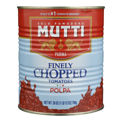 Mutti - Tomatoes Fine Chopped - Case Of 6 - 28 Oz