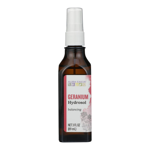 Aura Cacia - Mist Geranium Hydrosol - 1 Each - 3 Fz
