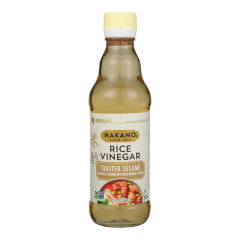 Nakano - Vinegar Rice Toasted Sesame - Case Of 6 - 12 Oz