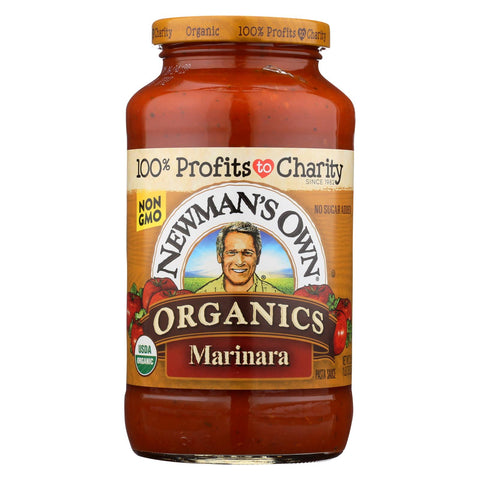 Newman's Own Organics Newman's Own, Organics Marinara Pasta Sauce - Case Of 8 - 23.5 Fz