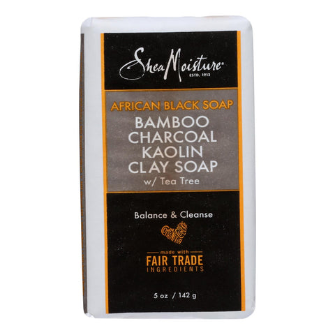 Shea Moisture - Kaoln Br Sp Black Bmbo Chrc - 1 Each - 5 Oz