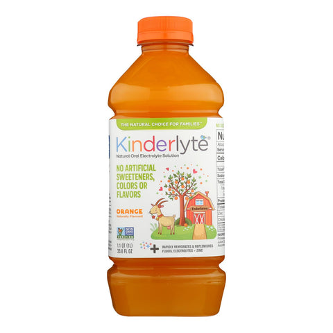 Kinderlyte - Kinderlyte Orange - Case Of 6 - 33.8 Fz