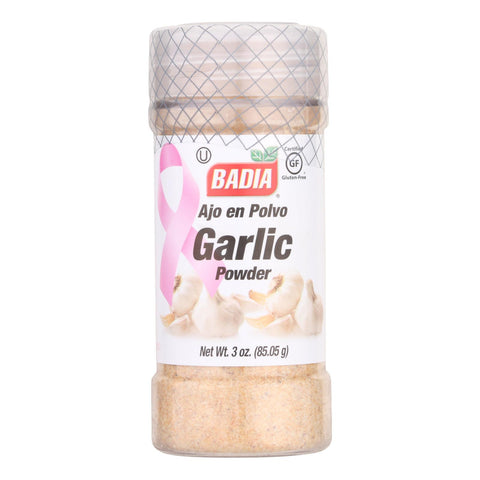 Badia Ajo En Polvo Garlic Powder  - Case Of 8 - 3 Oz