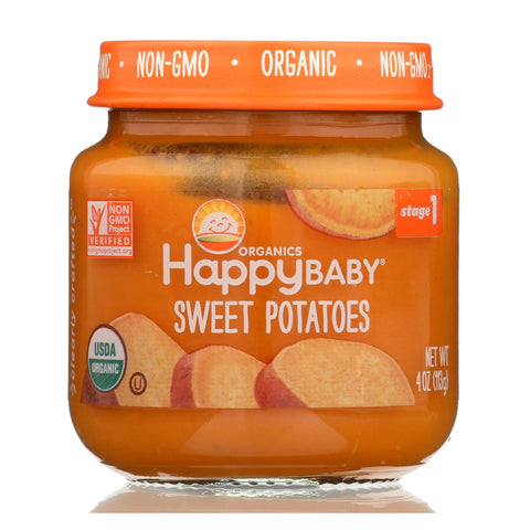 Happy Baby - Cc Sweet Potatoes Stg1 - Case Of 6 - 4 Oz