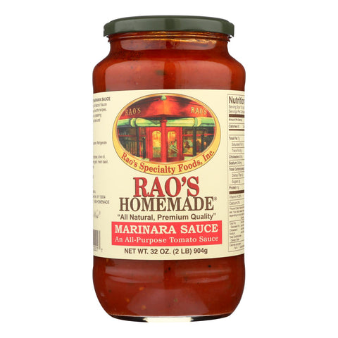 Rao's Homemade Marinara Sauce  - Case Of 6 - 32 Oz