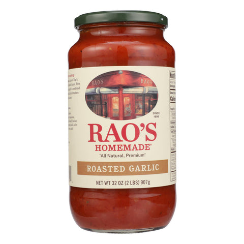 Rao's Specialty Food - Pasta Sauce Roasted Garlic - Case Of 6 - 32 Oz
