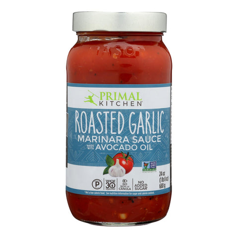 Primal Kitchen - Sauce Marinara Roasted Garlic - Case Of 6 - 24 Oz