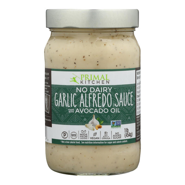 Primal Kitchen - Sauce Alfredo Roasted Gar Nd - Case Of 6 - 16 Oz