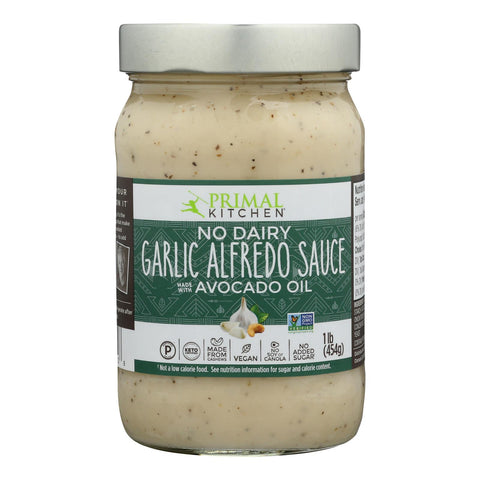 Primal Kitchen - Sauce Alfredo Roasted Gar Nd - Case Of 6 - 16 Oz