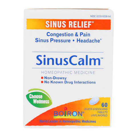 Boiron - Sinus Calm Sinus Relief - 1 Each - 60 Tab